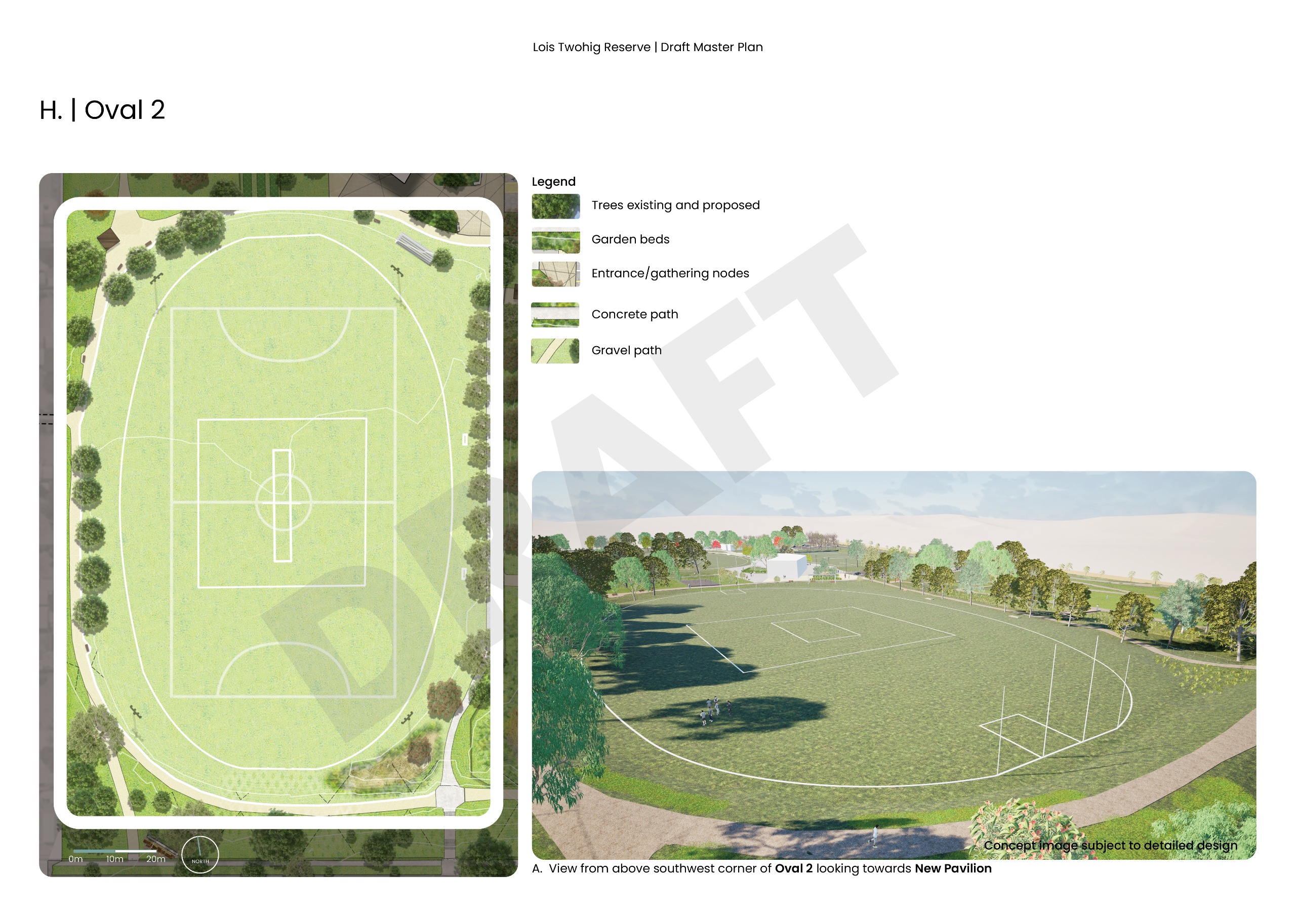 Precinct map and artist diagrams