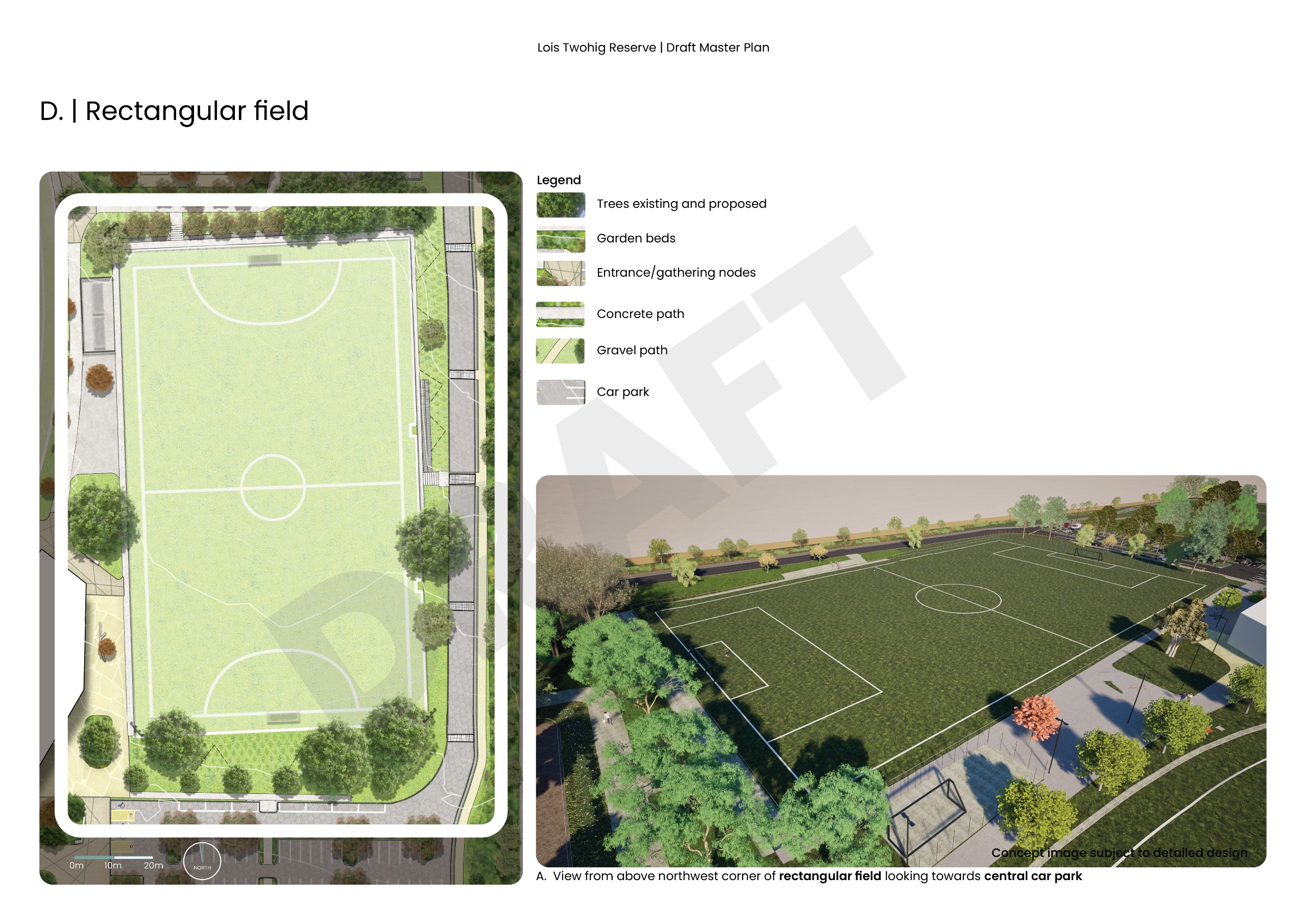 Precinct map and artist diagrams