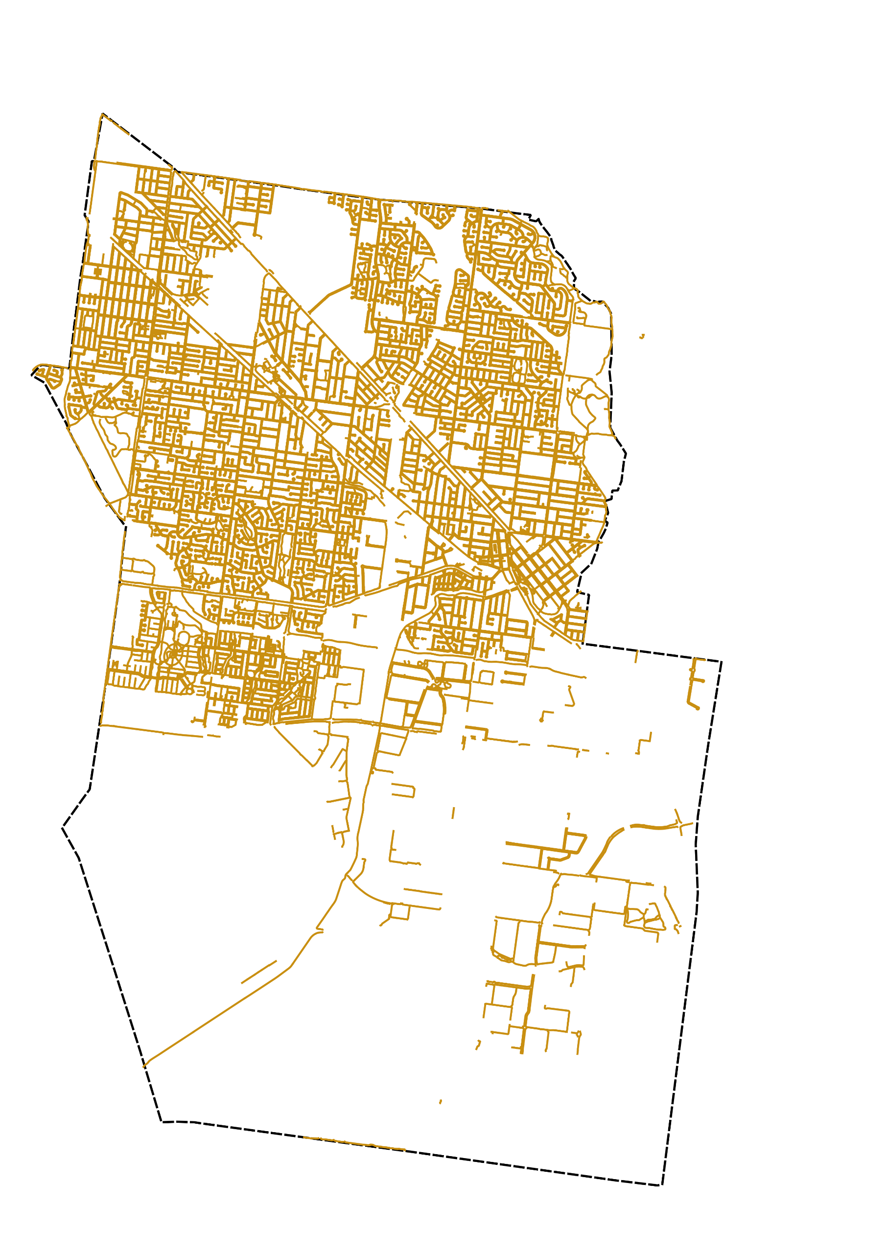 Maps showing paths in greater dandenong
