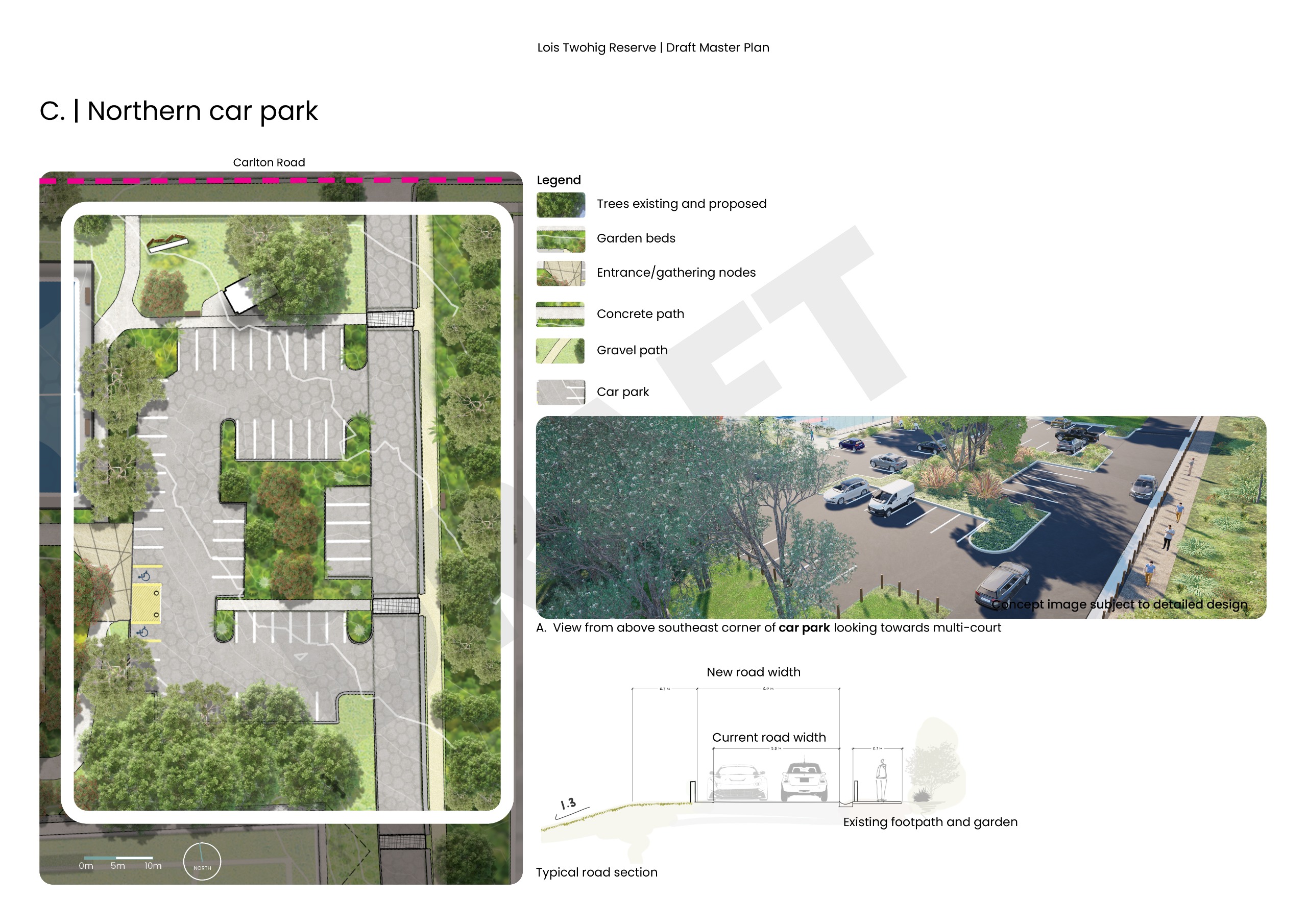 Precinct map and artist diagrams