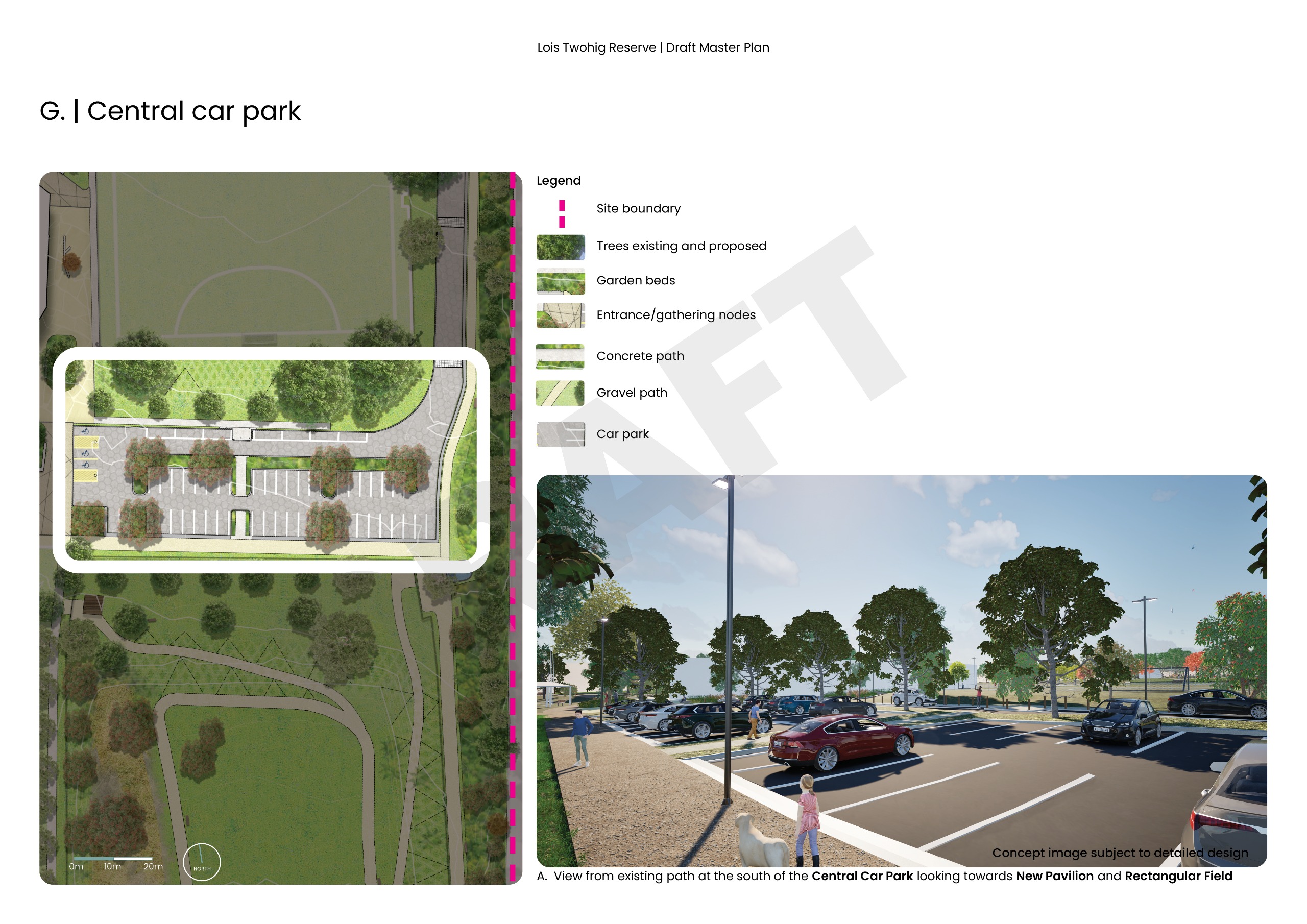 Precinct map and artist diagrams