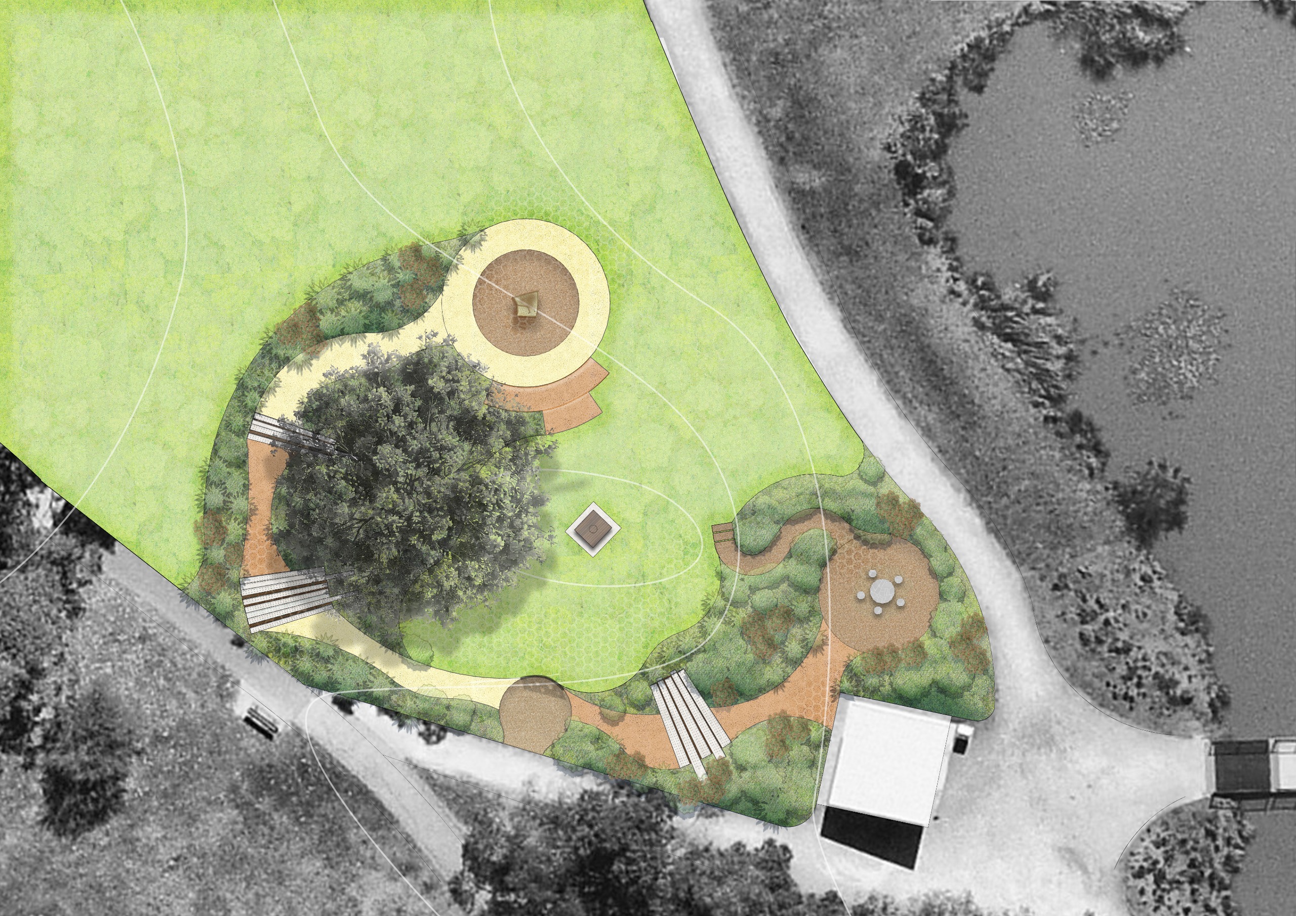 Zone 1 Texture Garden map